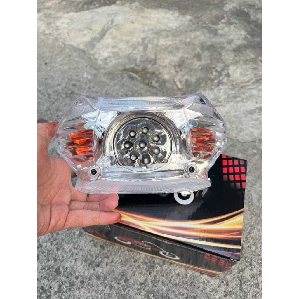 Stoplamp/Lampu Stop Led Pnp Motor Mio Sporty/Smile Lampu Belakang Led Mio Sporty/Smile