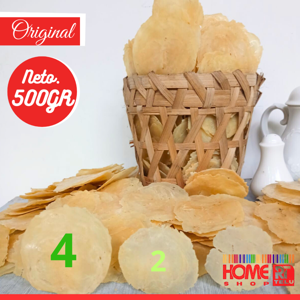 

Emping melinjo mlinjo mentah kering super tipis Original siap goreng 500 gram EMPING MLINJO MENTAH