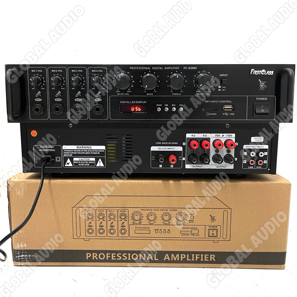 Power Amplifier FirstClass Fc A 2060 Original Profesional Audio Amplifier FirstClass Fca 2060 Fc a20