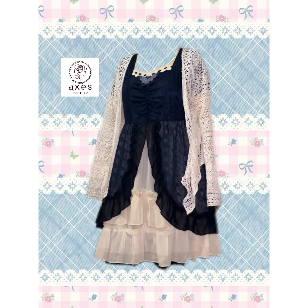 Axes Femme Dress Vintage Lolita Liz Lisa
