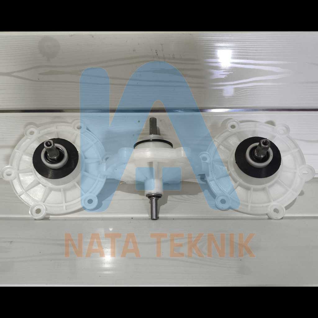 GEARBOX MESIN CUCI SANYO TIPIS + PULLY 1 SET