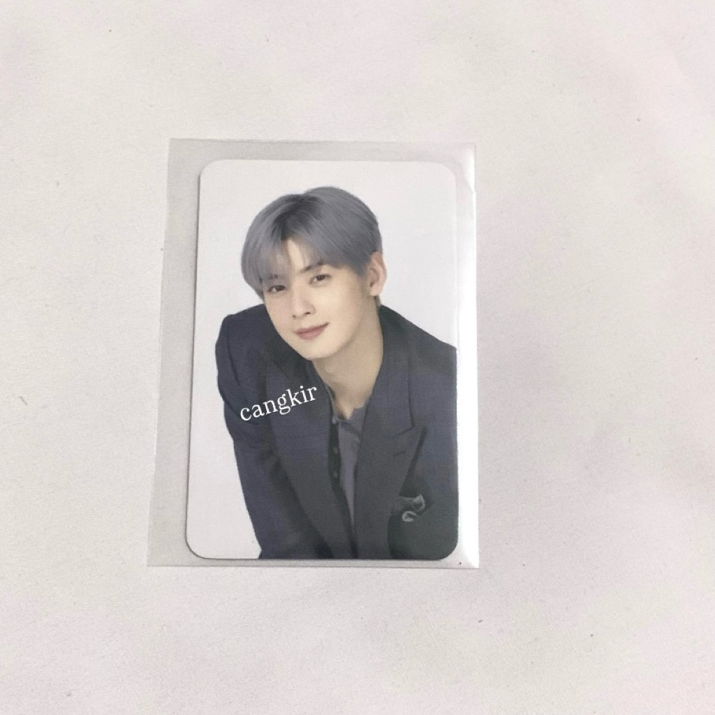 PHOTOCARD CHA EUNWOO JAPAN ASTRO OFFICIAL