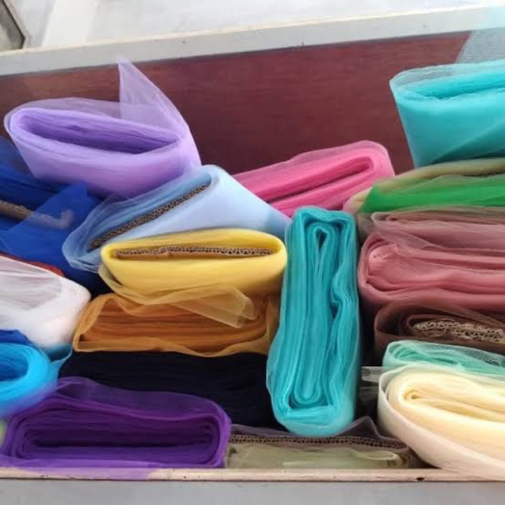 

Tile halus ( per Meter ) / ready stock bungkus Souvenir aneka warna hantaran hadiah packaging hiasan bungkus