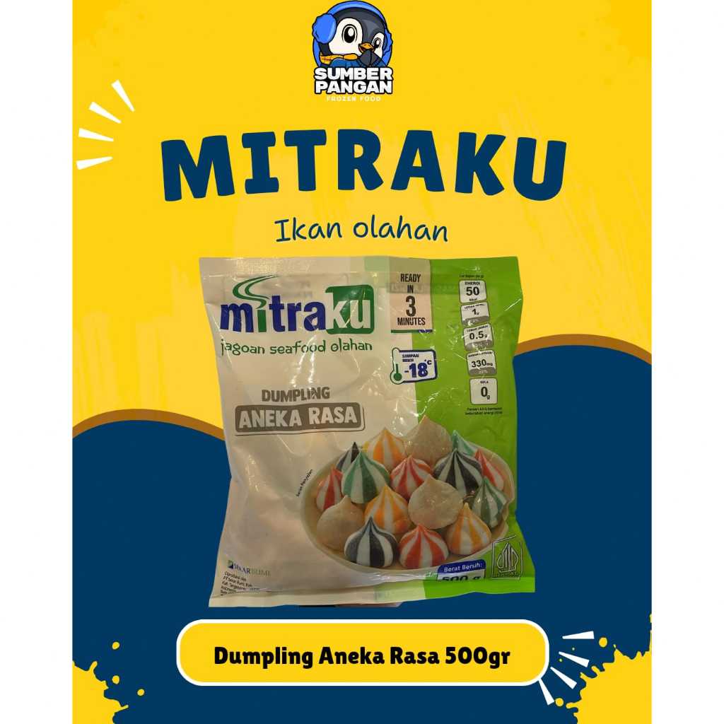 

Mitraku Dumpling Aneka Rasa 500gr