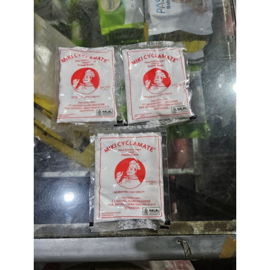 

MIKY CYCLAMATE PEMANIS BUATAN isi 20g