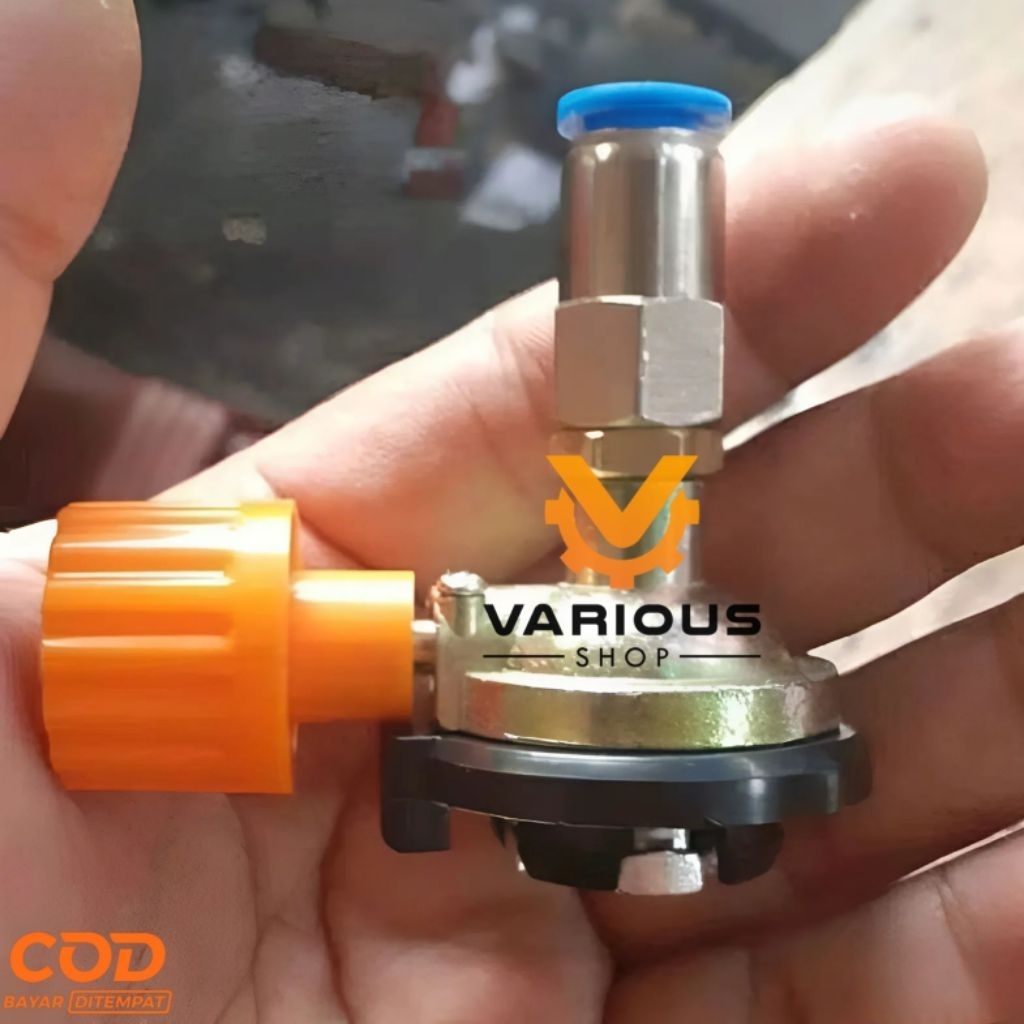 Sambungan atau Konektor Untuk refil isi ulang gas kaleng portabel