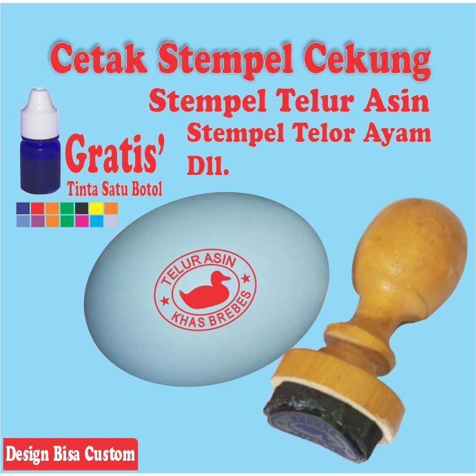 

Stempel telur asin cekung | Stempel telor asin custom | Stempel telur asin flash | Stempel telor asin best otomatis design custom