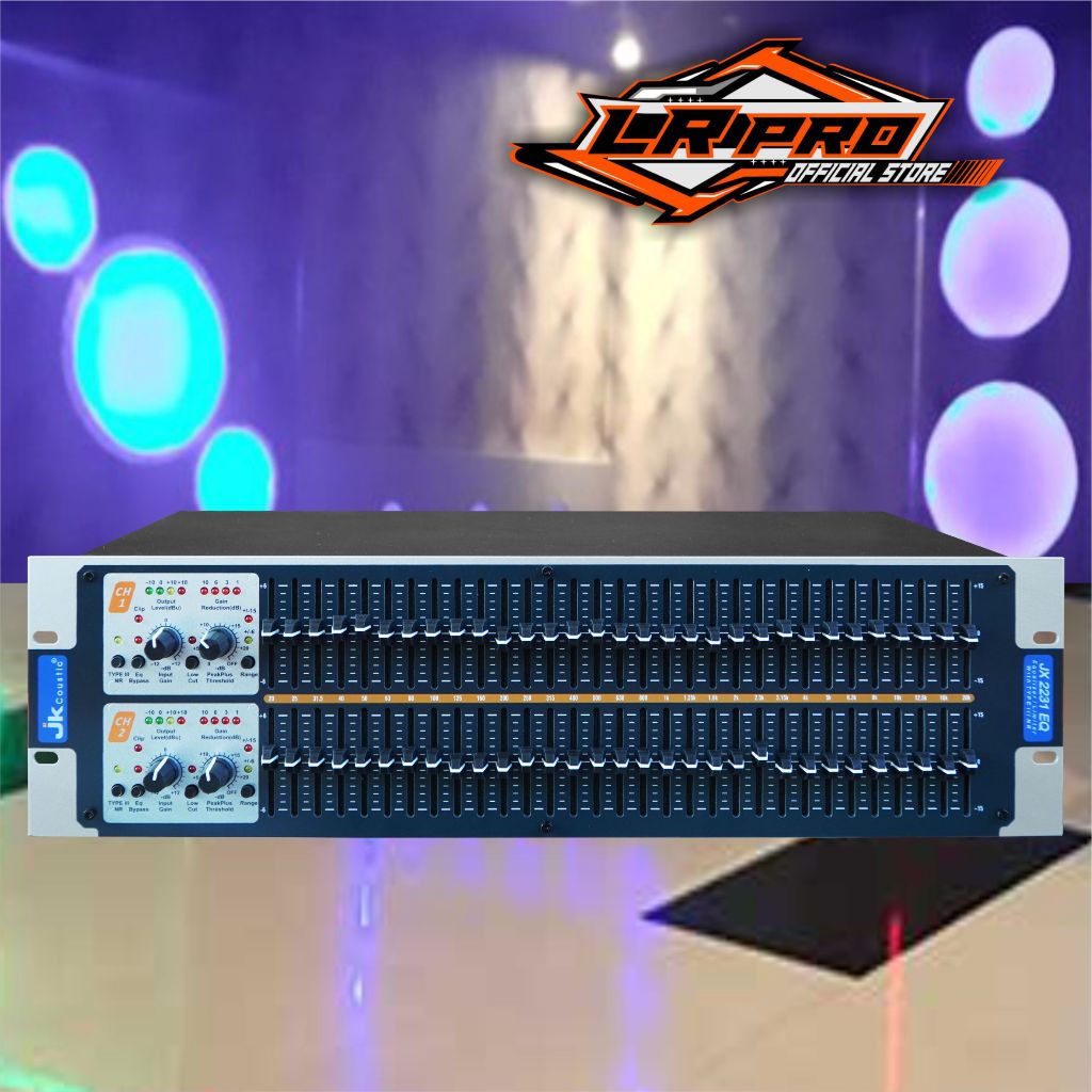 Equalizer 2231 Jk coustic JX 2231EQ / Silver