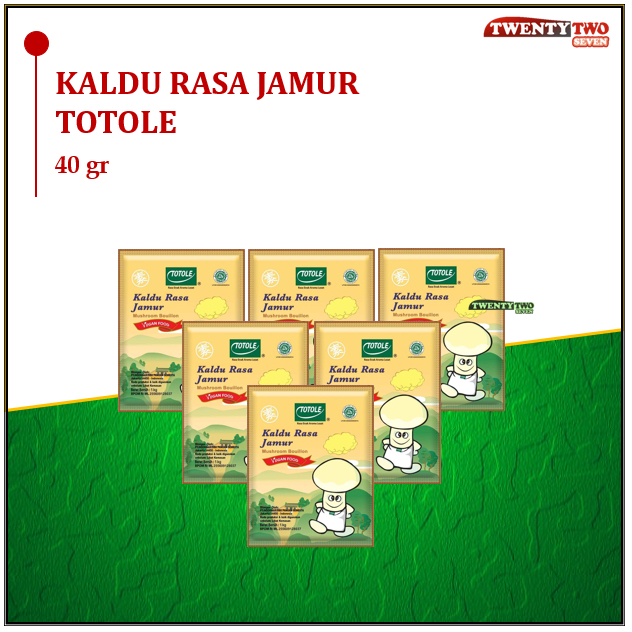 

[doz]|50X Totole Kaldu Rasa Jamur 40 Gr
