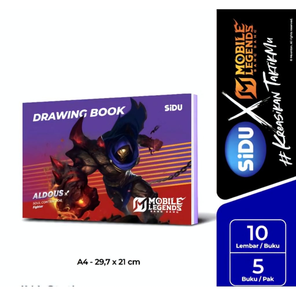 

( 5 Pcs ) SIDU - Buku Gambar A4 / Drawing Book