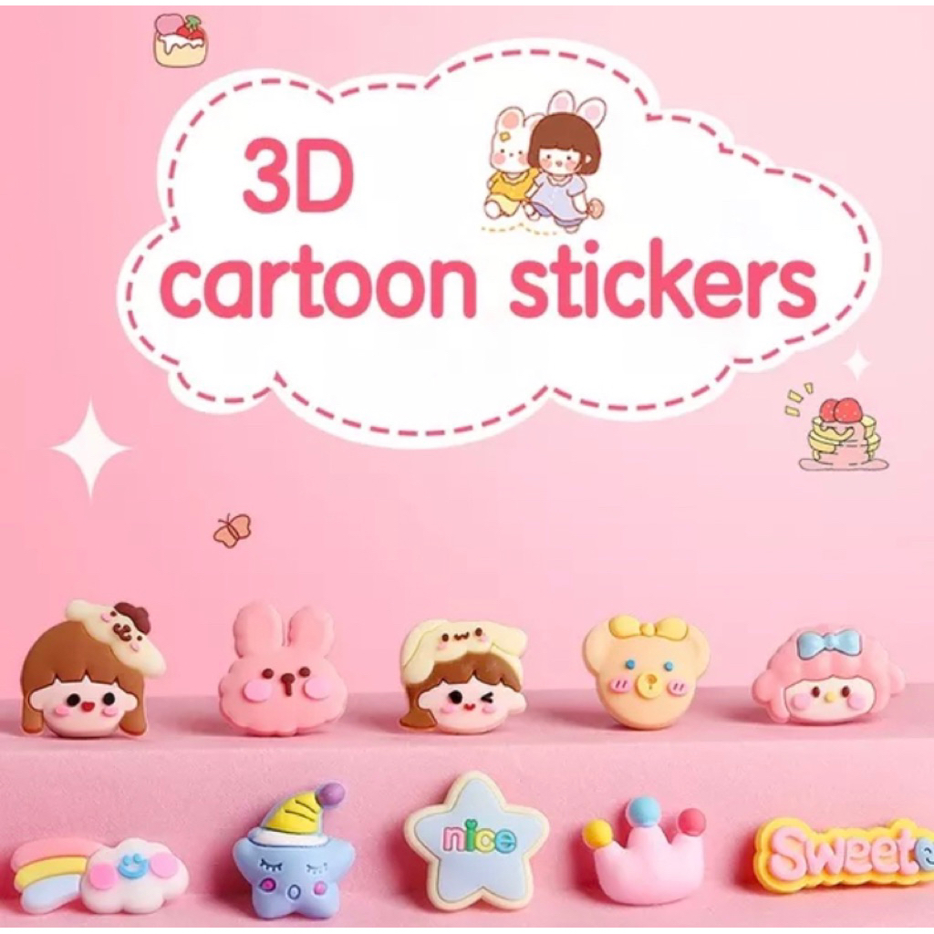 

Deli sticker 3D sticker timbul