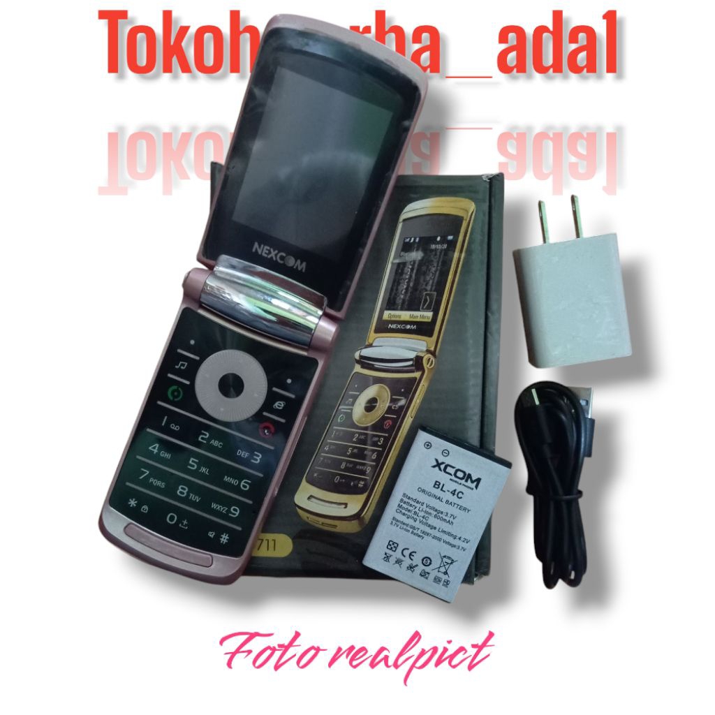 Hp Jadul Nexcom Xcom Cuci gudang untuk tipe random normal siap pakai dus box
