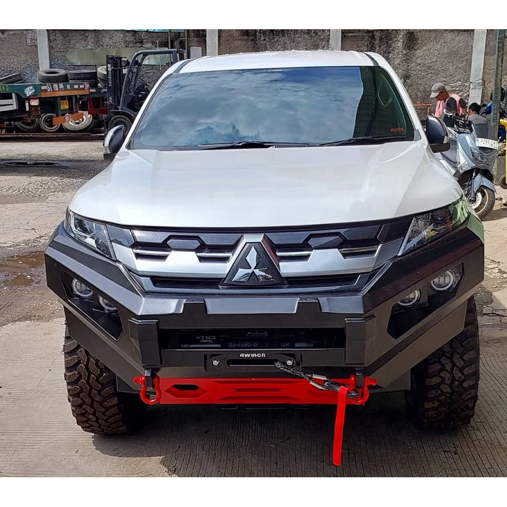 bumper depan pajero sport heavy duty