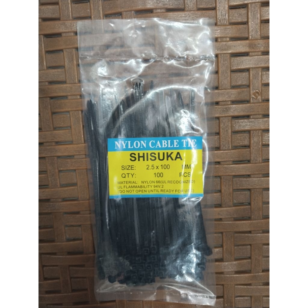 

kabel tis hitam 100mm isi 100/pck