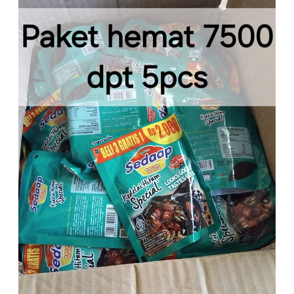 

Paket hemat kecap sedaap