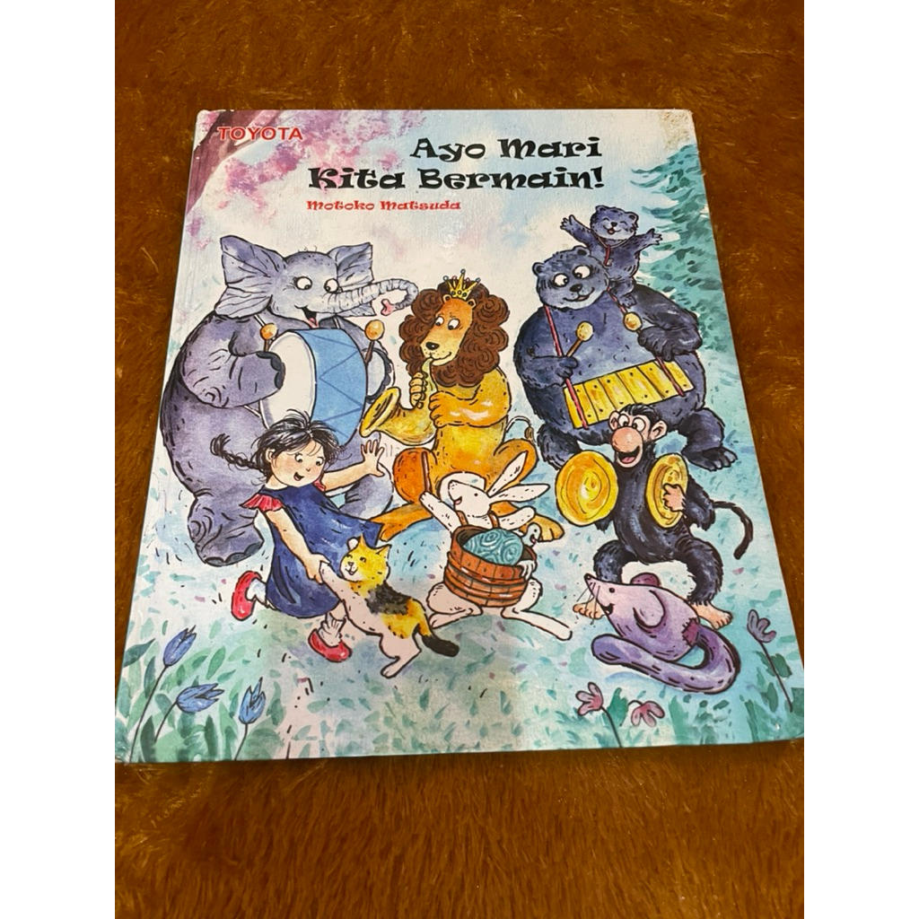 Buku preloved Ayo Mari Kita Bermain-Motoko Matsuda
