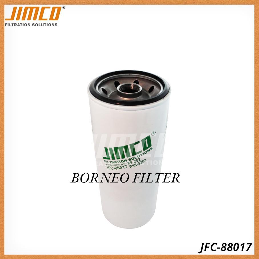 JFC-88017 Jimco Fuel Filter P550202 J8621202 JFC88017 BF596 FC-5703 FC5703 FF202 299202 3313306 WK12