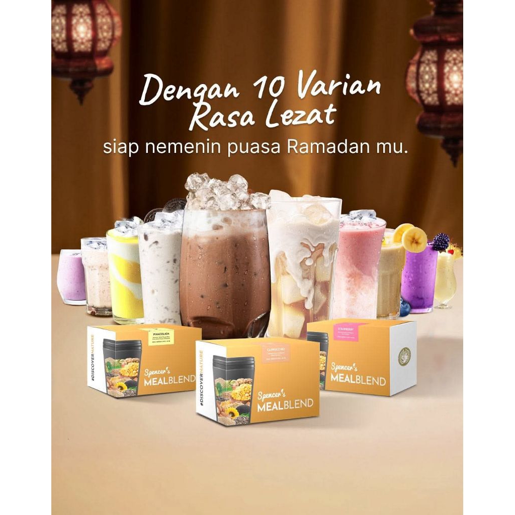 

Spencer's Mealblend - Complete Nutrition Meal Lengkapi Nutrisi Harian Alami