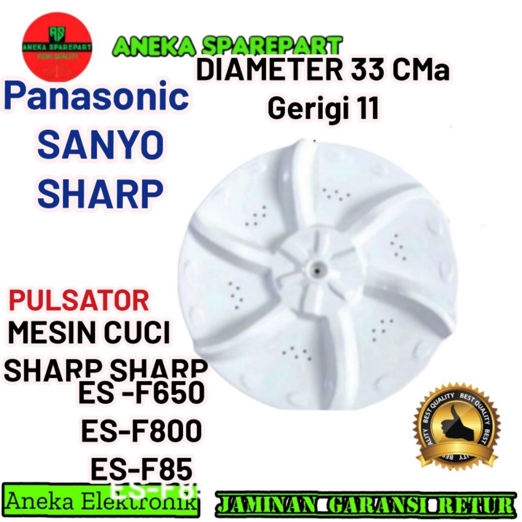PULSATOR MESIN CUCI SHARP ES-F800 ES-F650 ES-850/ PULSATOR MESIN cuci