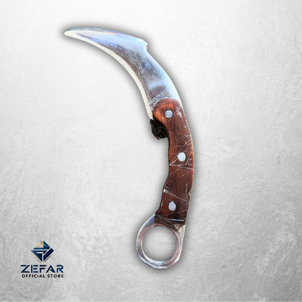 Karambit Tumpul Senjata Seni ZEFAR