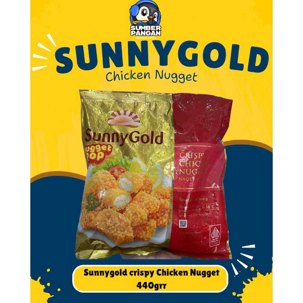 

Sunny gold crispy chiken nugget 440gr