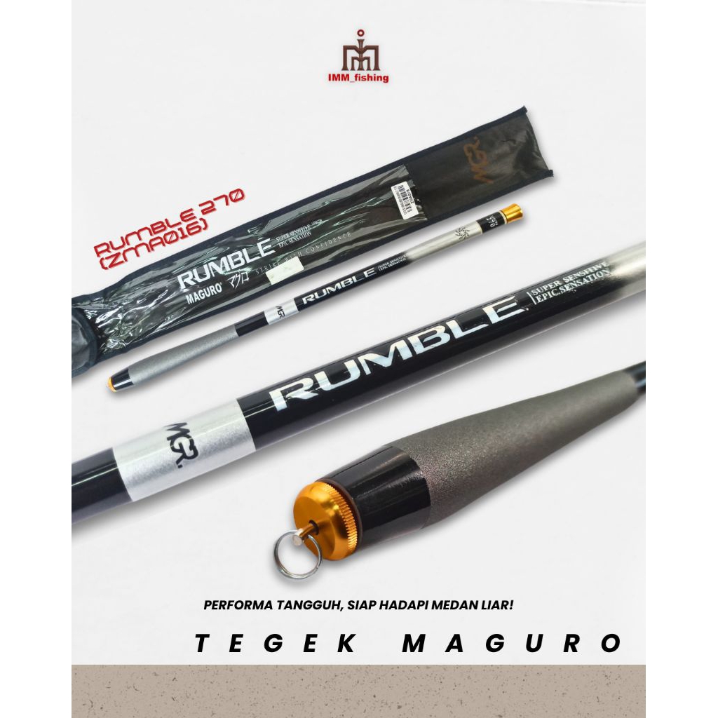 TEGEK MAGURO RUMBLE | TONGKAT PANCING