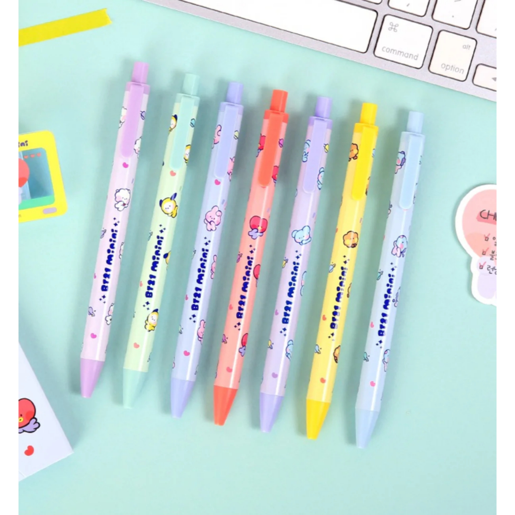 

BT21 Minini Black Pen 0.38mm Bolpoint