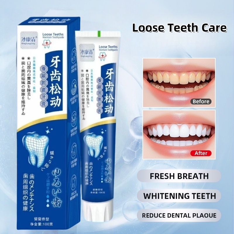 Pasta Gigi Khusus Untuk Memperbaiki Gigi Goyang/Gusi Bengkak Dan Nyeri/Sakit Gigi/Gigi Gemetar/Pence