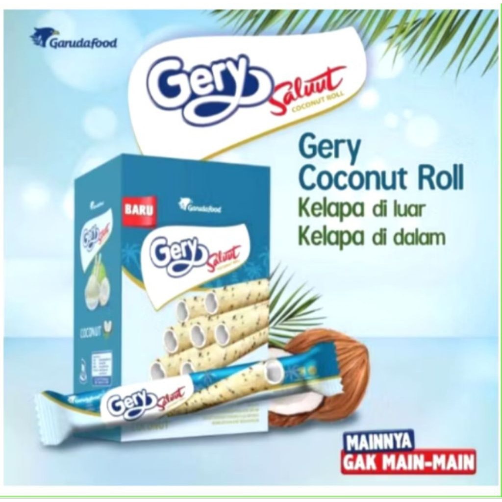 

Gary Salut Coconut Roll Box isi 24pcs@7gram