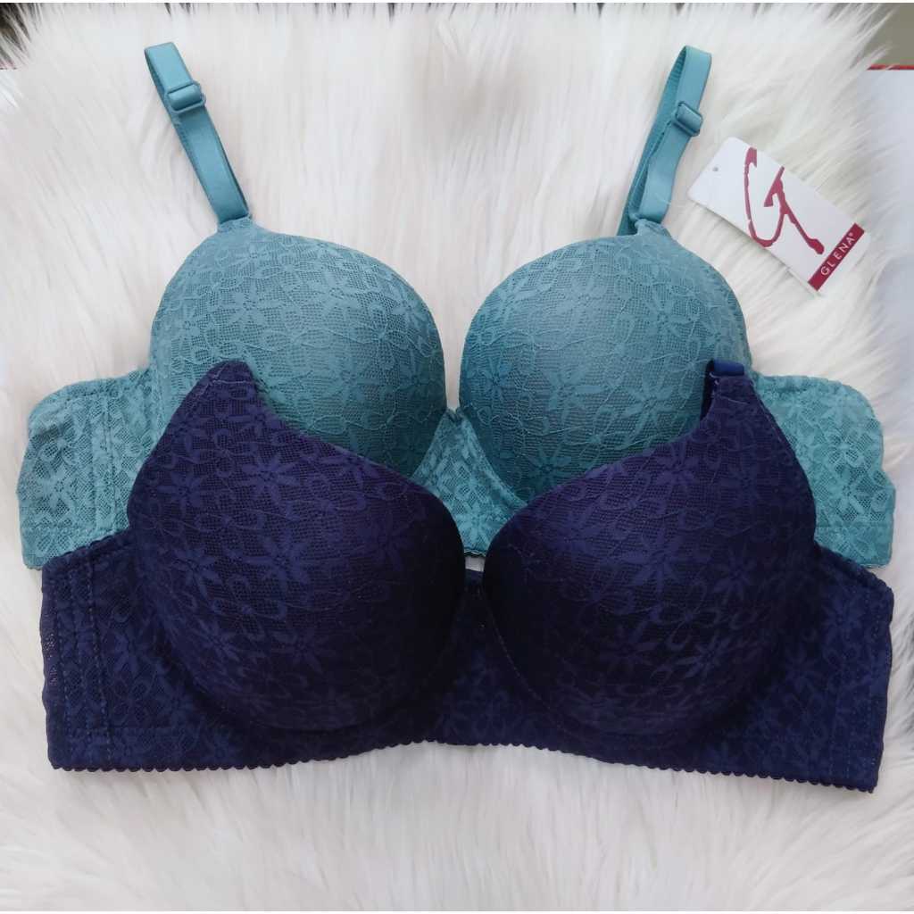 2PCS Glena G1216 Wire Bra (size 36-42)