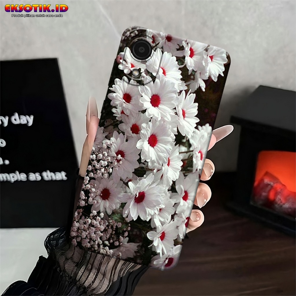 Case SAMSUNG A03 CORE - Eksotik.id - Casing SAMSUNG A03 CORE - Case BUNGA - Skin Handphone - Silikon