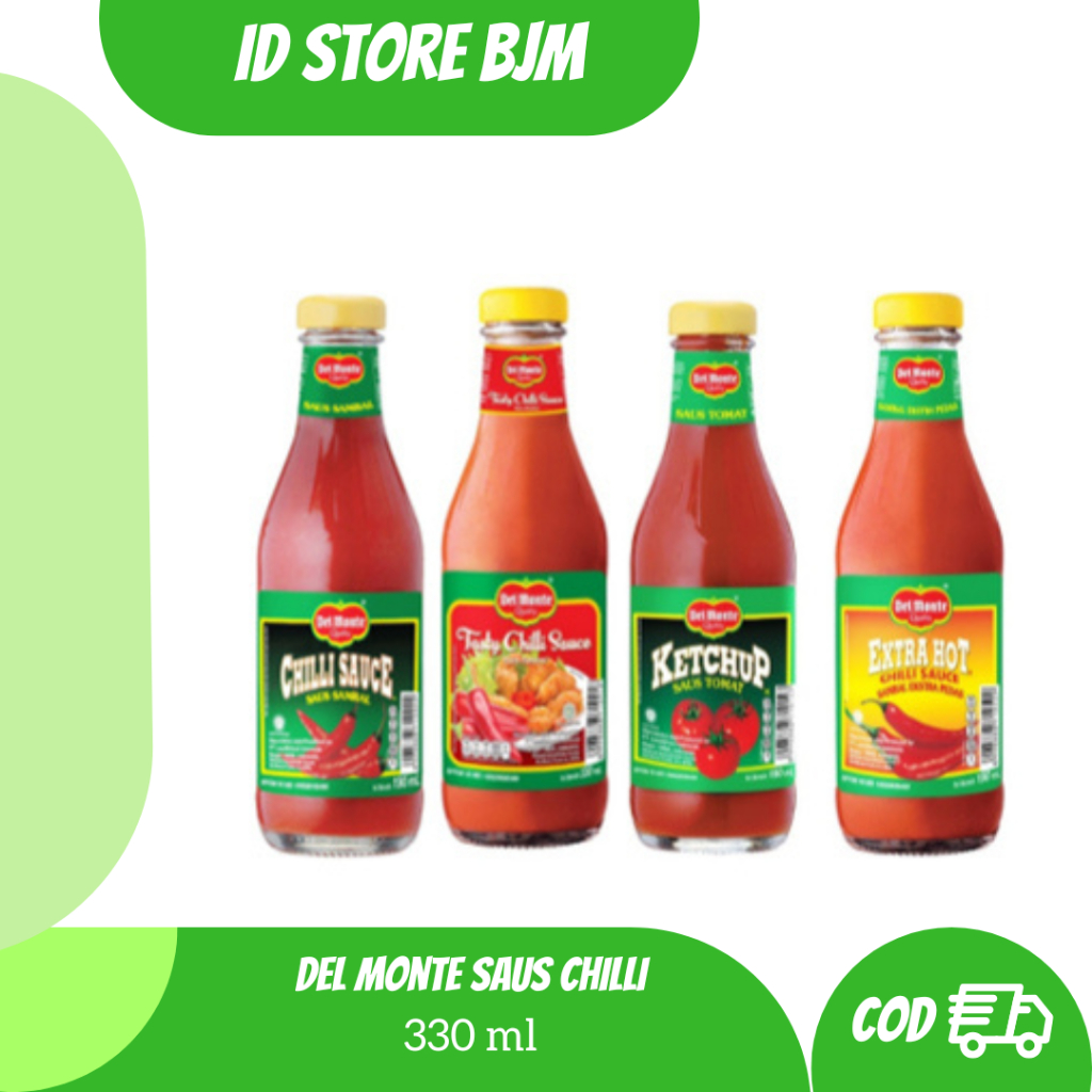 

Saos Del Monte Sambal Tomat 330 ml Botol Kaca