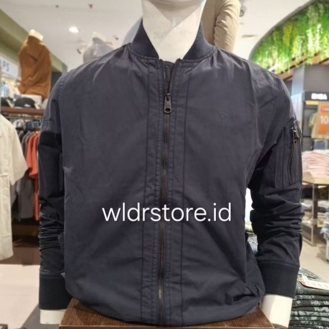 JAKET BOMBER PRIA WATCHOUT ORIGINAL`WJ301310027.NAVY