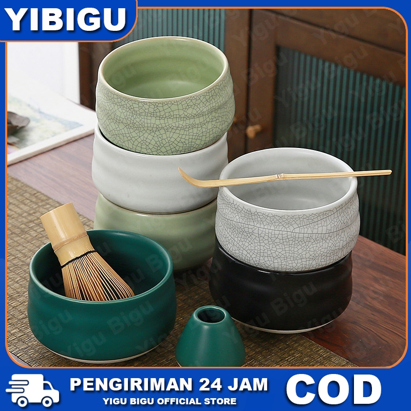 CHAWAN CERAMIC MATCHA BOWL | Mangkok Matcha Keramik Chawan Mixing Bowl