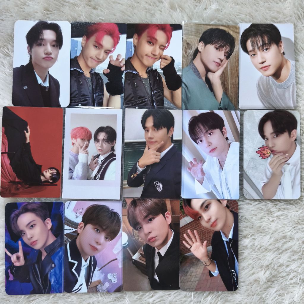 Photocard Pc Ateez Wooyoung Yeosang Official