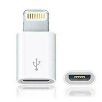 SAMBUNGAN / CONVERTER CHARGER MICRO USB KE LIGHTNING (IPHONE)