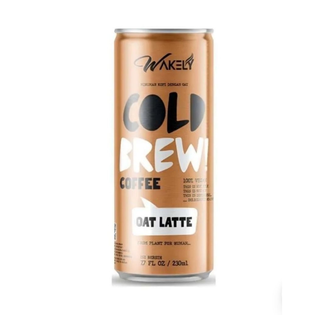 

Wakely cold brew coffee oat latte 230ml