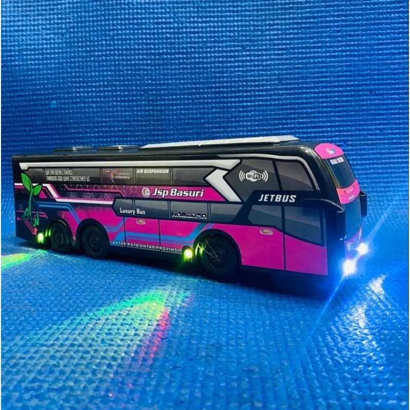 TERBARU MAINAN ANAK MINI DM25 BUS KENDARAAN BASURI BO SUARA BASURI TELOLET MODEL BARU MUSK LAMPU