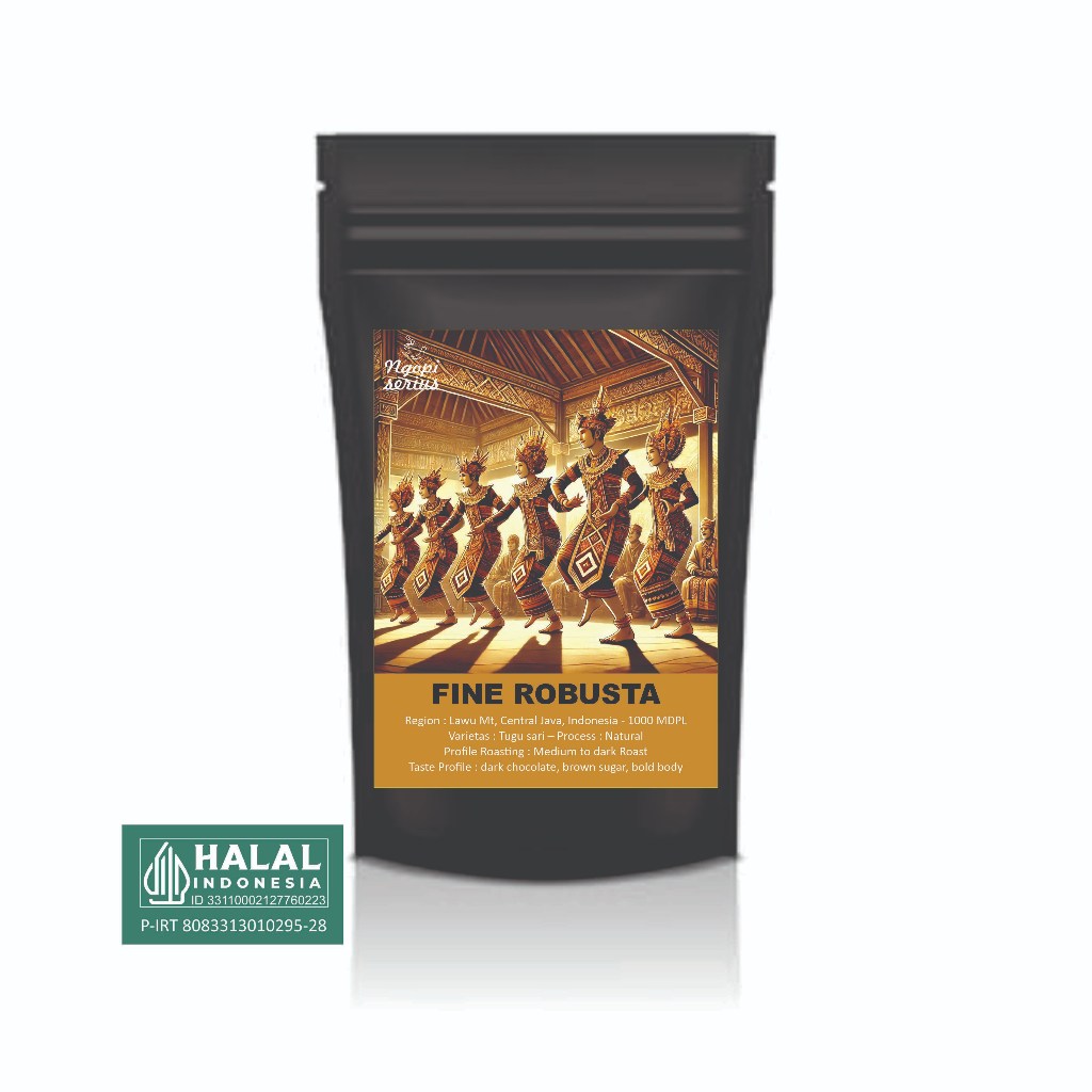 

NGOPI SERIUS Fine Robusta 1kg bahan es kopi susu kopi kekinian