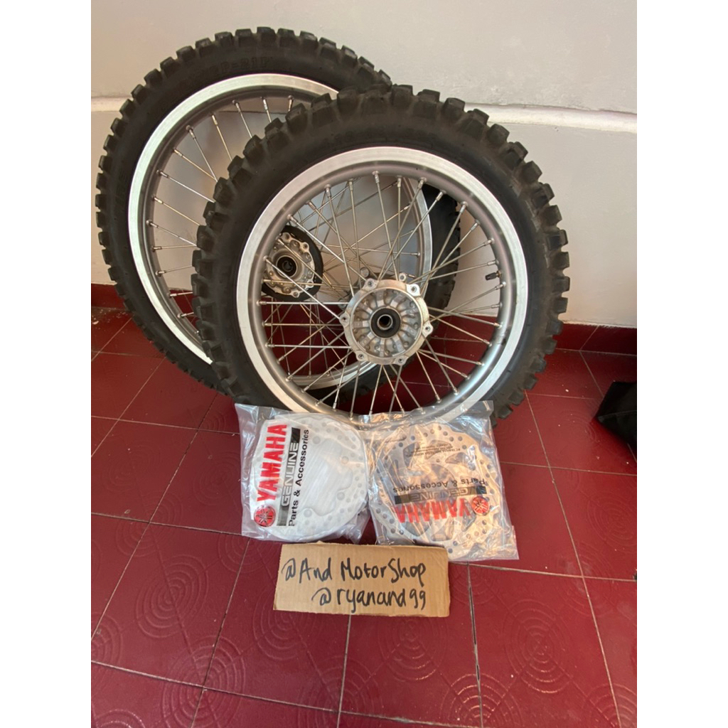 VELG WR 155 YAMAHA | 18-21 Semi trail Original bawaan motor