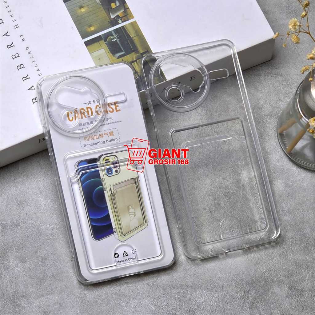 POCO F7 PRO POCO F7 ULTRA CLEAR CARD CASE SLOT KARTU CASE POCO F7 PRO POCO F7 ULTRA