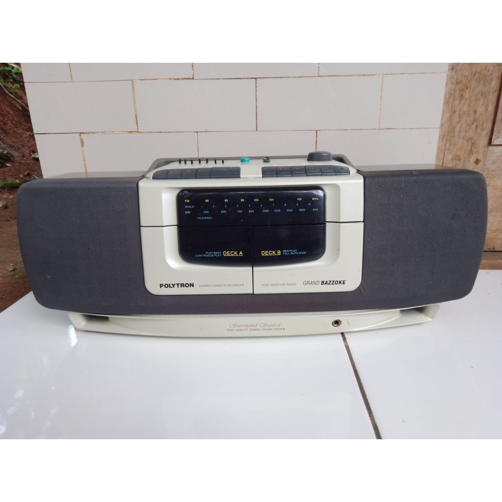 Compo Polytron Mega Power / Radio Kaset / Compo Polytron Grand Bazzoke / Pemutar Kaset pita