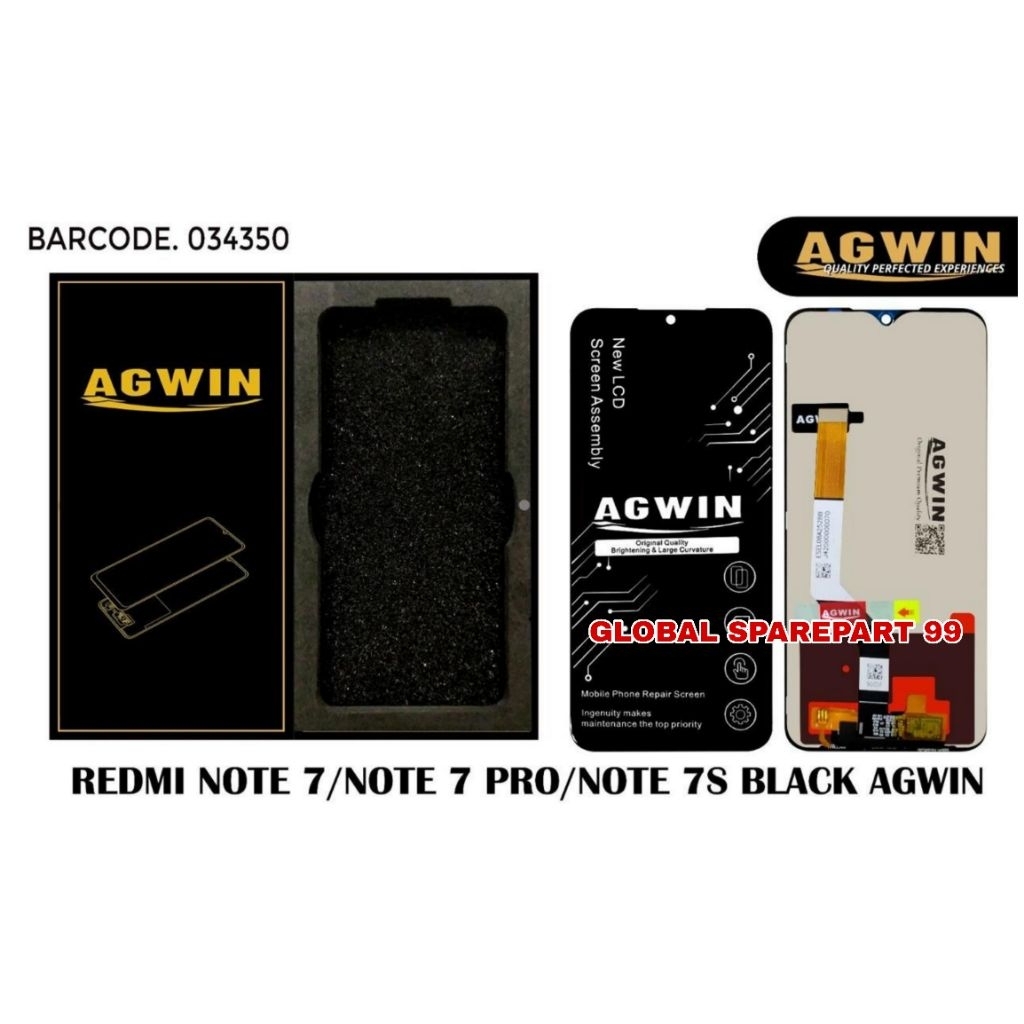 LCD XIOMI REDMI NOTE 7 / REDMI NOTE 7 PRO / REDMI NOTE 7S AGWIN