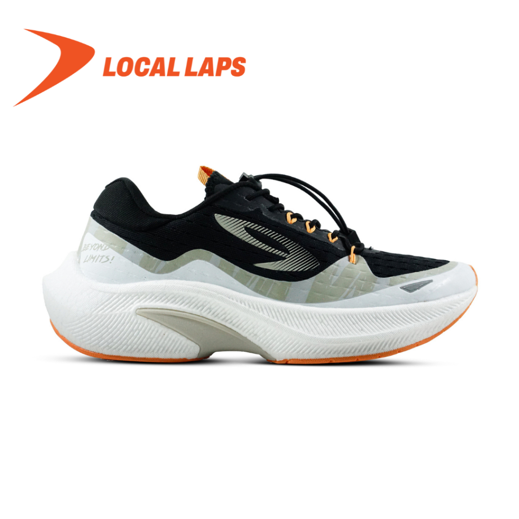 Sepatu Running 910 Nineten KAZA JETRACER - HITAM/PUTIH