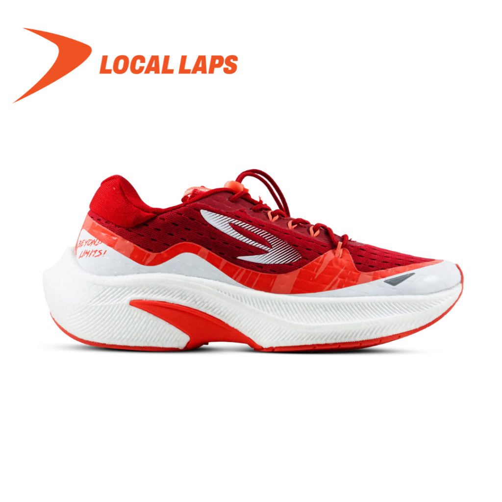 Sepatu Running 910 Nineten KAZA JETRACER - MERAH/PUTIH