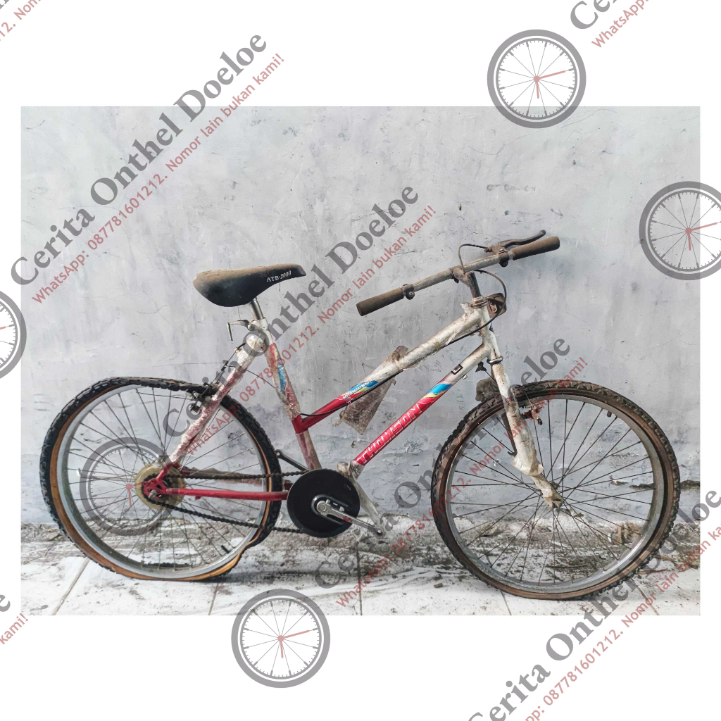 THOMSON TAHUN 1998 SEPEDA GUNUNG MTB JADUL KUNO KOLEKSI ANTIK DIJAMIN ORIGINAL