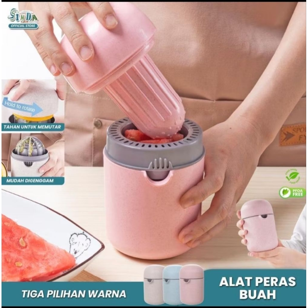 71. ALAT PERAS JERUK & LEMON PORTABLE MERK SINDA / ALAT UNTUK BUAT JUS JERUK