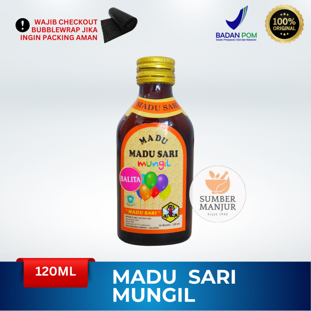 

MADUSARI MUNGIL UNTUK ANAK/ 120 ML