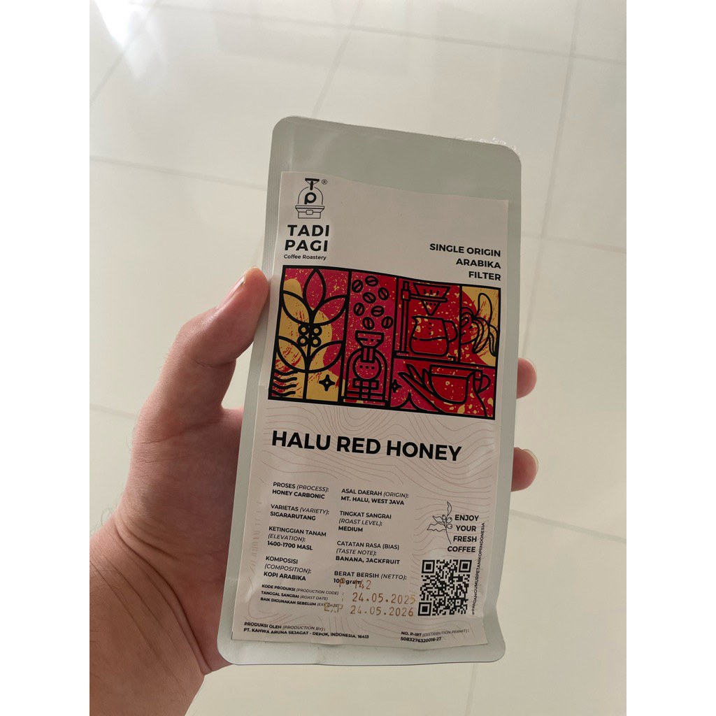 

Halu Red Honey - Tadi Pagi Roastery