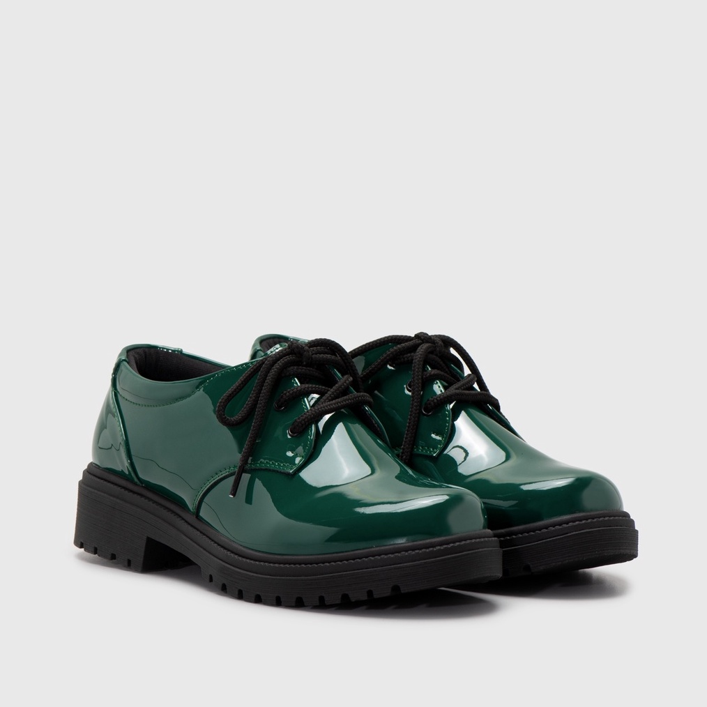 KODE H38N Adorableprojects  Vailey Oxford Green  Derby Shoes